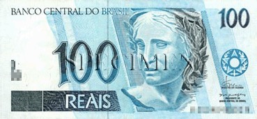 100 Real - Recto - Brésil