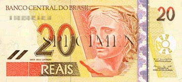 20 Real - Recto - Brésil