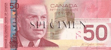 50 Dollar - Recto - Canada
