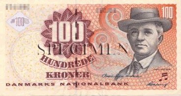 100 Couronne - Recto - Danemark