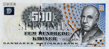 500 Couronne - Recto - Danemark