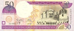 50 Peso - Recto - Rép. Dominicaine