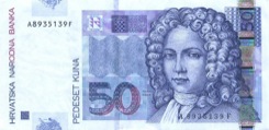 50 Kuna - Recto - Croatie