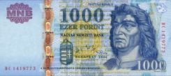 1000 Forint - Recto - Hongrie