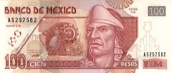 100 Peso - Recto - Mexique