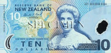 10 Dollar - Recto - Nouvelle Zélande