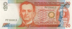 20 Peso - Recto - Philippines