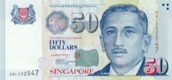 50 Dollar - Recto - Singapour