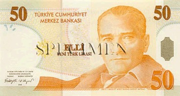 50 Livre - Recto - Turquie